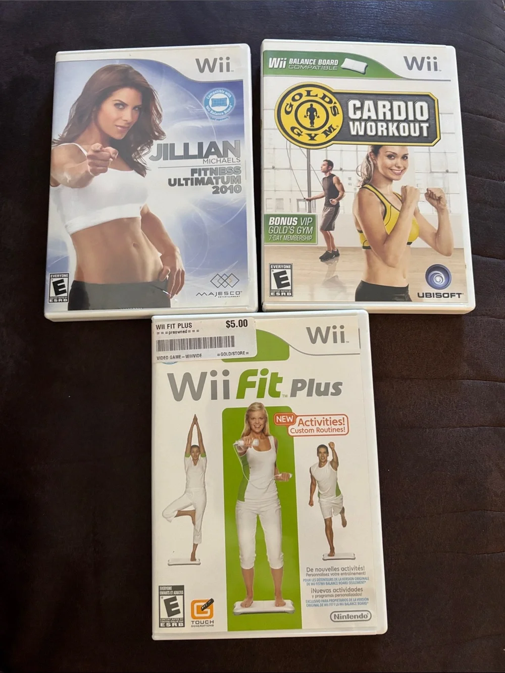 Wii Fit Plus, Jillian Michaels, and Cardio Workout- Nintendo Wii Fitness Games